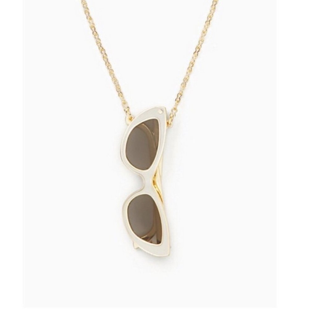 Kate Spade Gold Plated Sunglasses Necklace